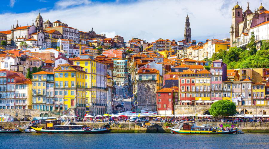 Our car rental services offer a diverse selection of vehicles at at Porto airport.